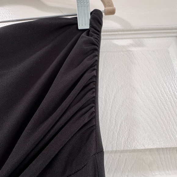 Banana Republic Black Maxi Dress strapless EUC - Picture 5 of 7